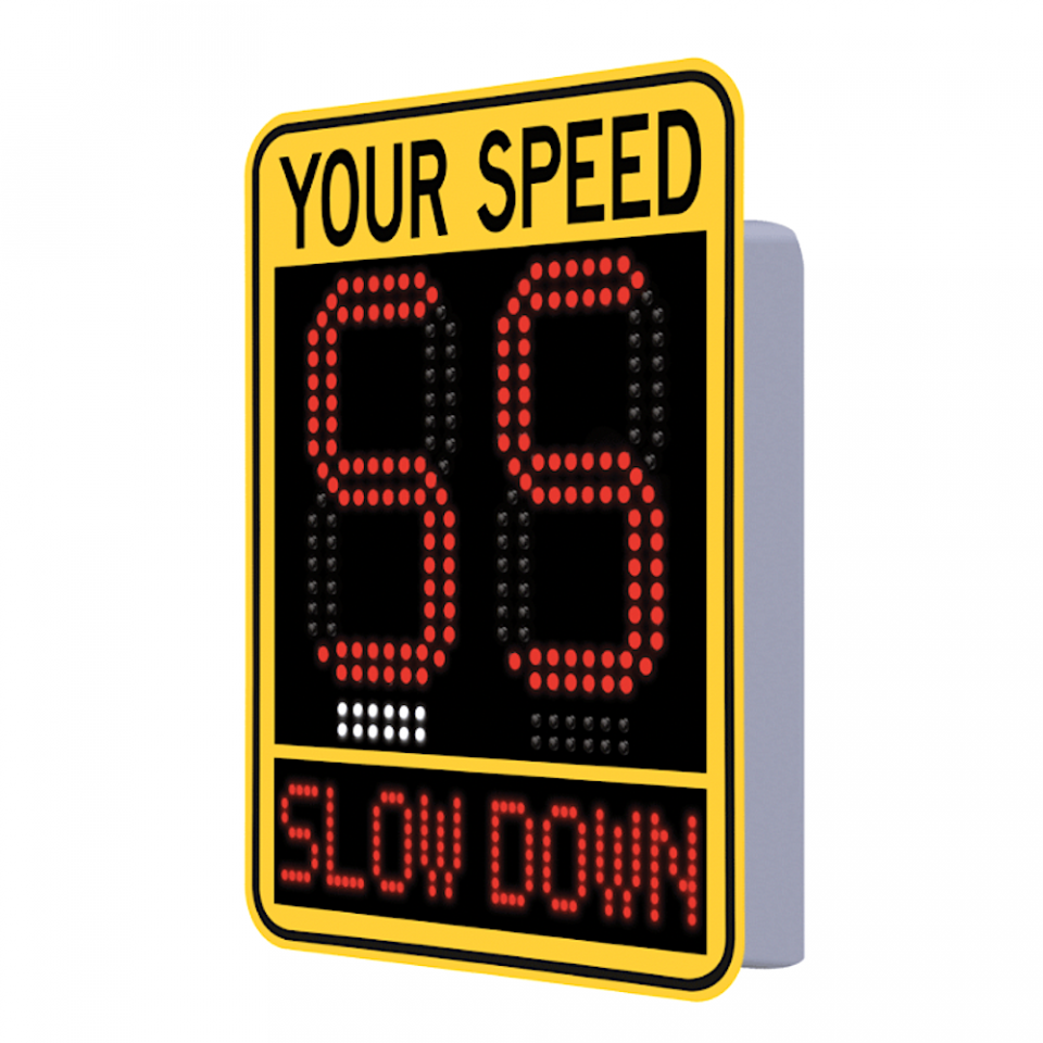 Solar LED Radar Speed Sign - EV15